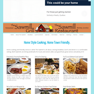 A complete backup of https://thesawmillgrill.com