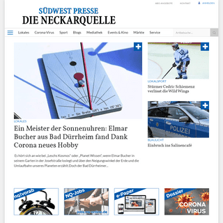 Home - Aktuelle Nachrichten der Neckarquelle - nq-online.de