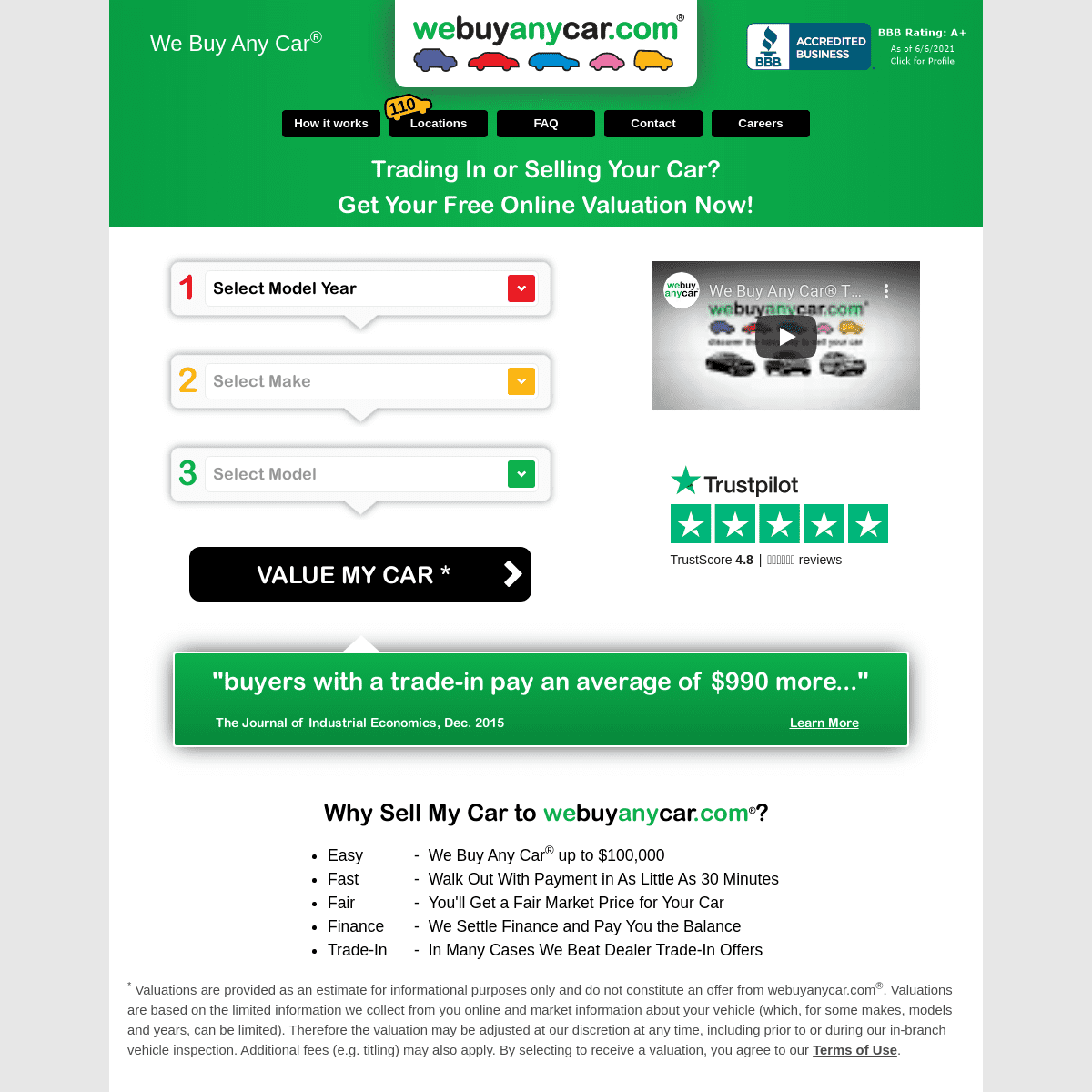 A complete backup of https://webuyanycar.com