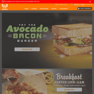 A complete backup of https://whataburger.com