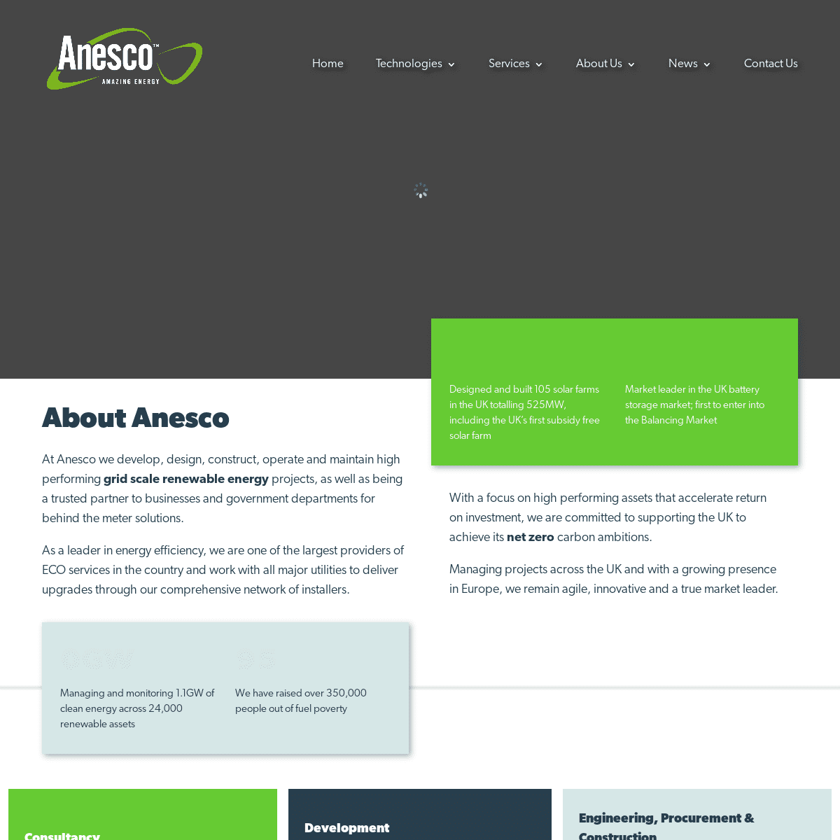 A complete backup of https://anesco.co.uk