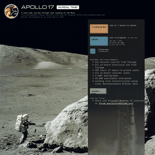 A complete backup of https://apollo17.org
