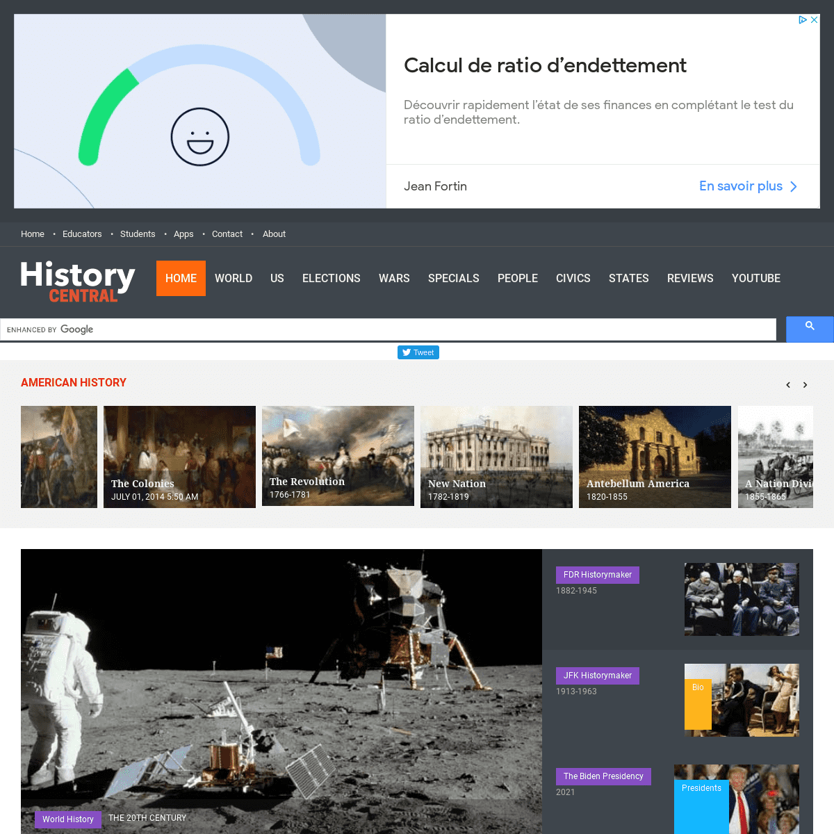A complete backup of https://historycentral.com