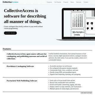 A complete backup of https://collectiveaccess.org