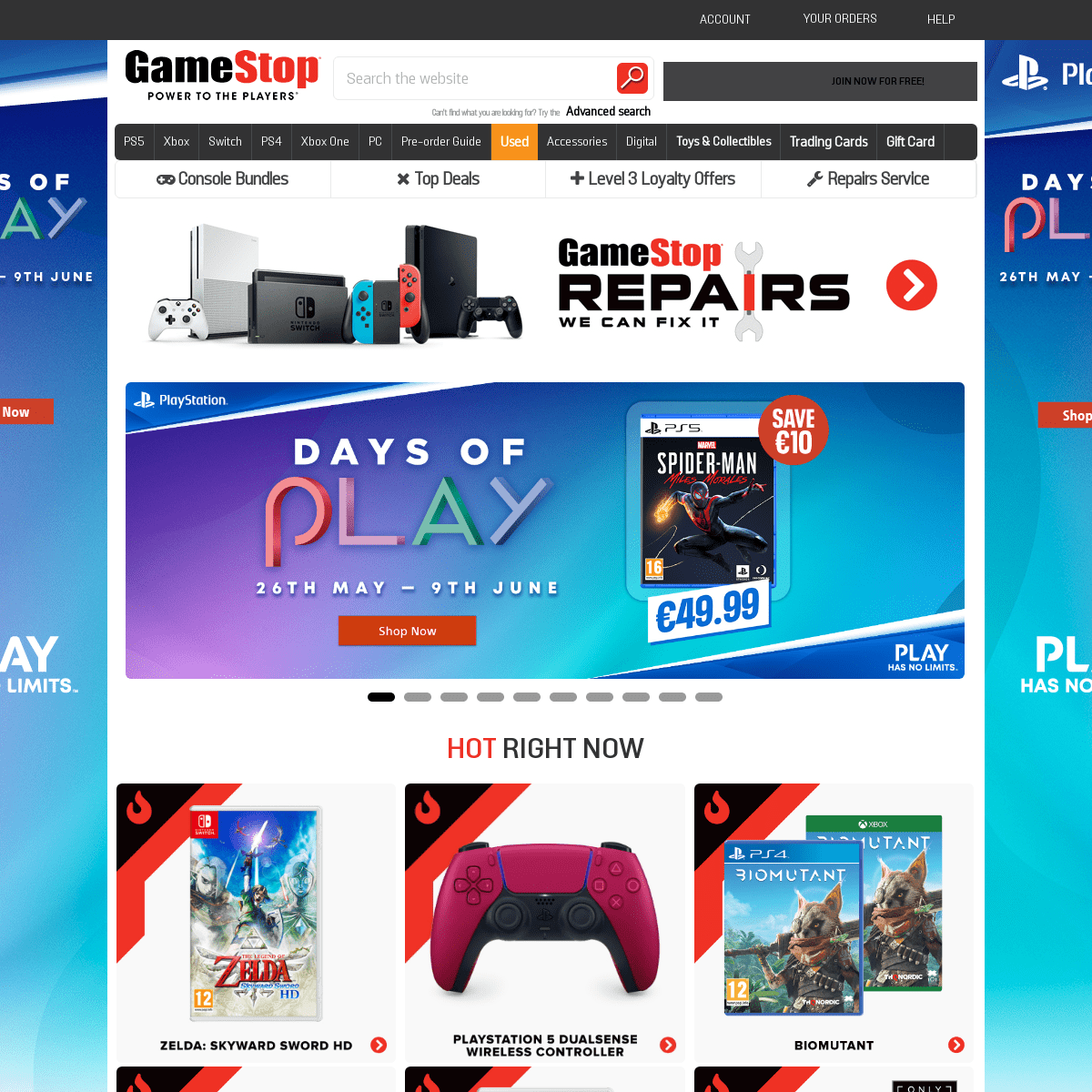 A complete backup of https://gamestop.ie