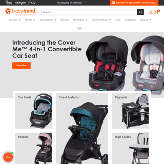 Baby Trend Â® - Car Seats, Strollers, High Chairs, Nursery and More!