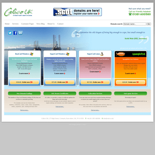Calico UK - Calico UK, Domain Registrations, Website & Email Hosting
