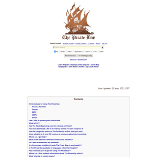 The Pirate Bay - Download movies, music, games and software!
