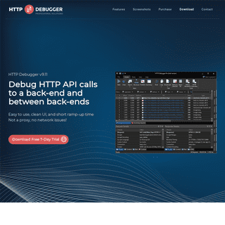 HTTP Debugger - Debug HTTP API Calls to Back-ends
