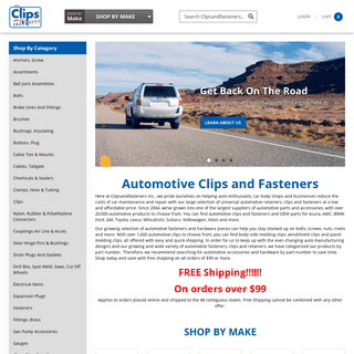 A complete backup of https://clipsandfasteners.com