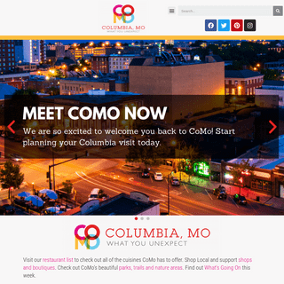 Home -- Columbia Convention and Visitors Bureau