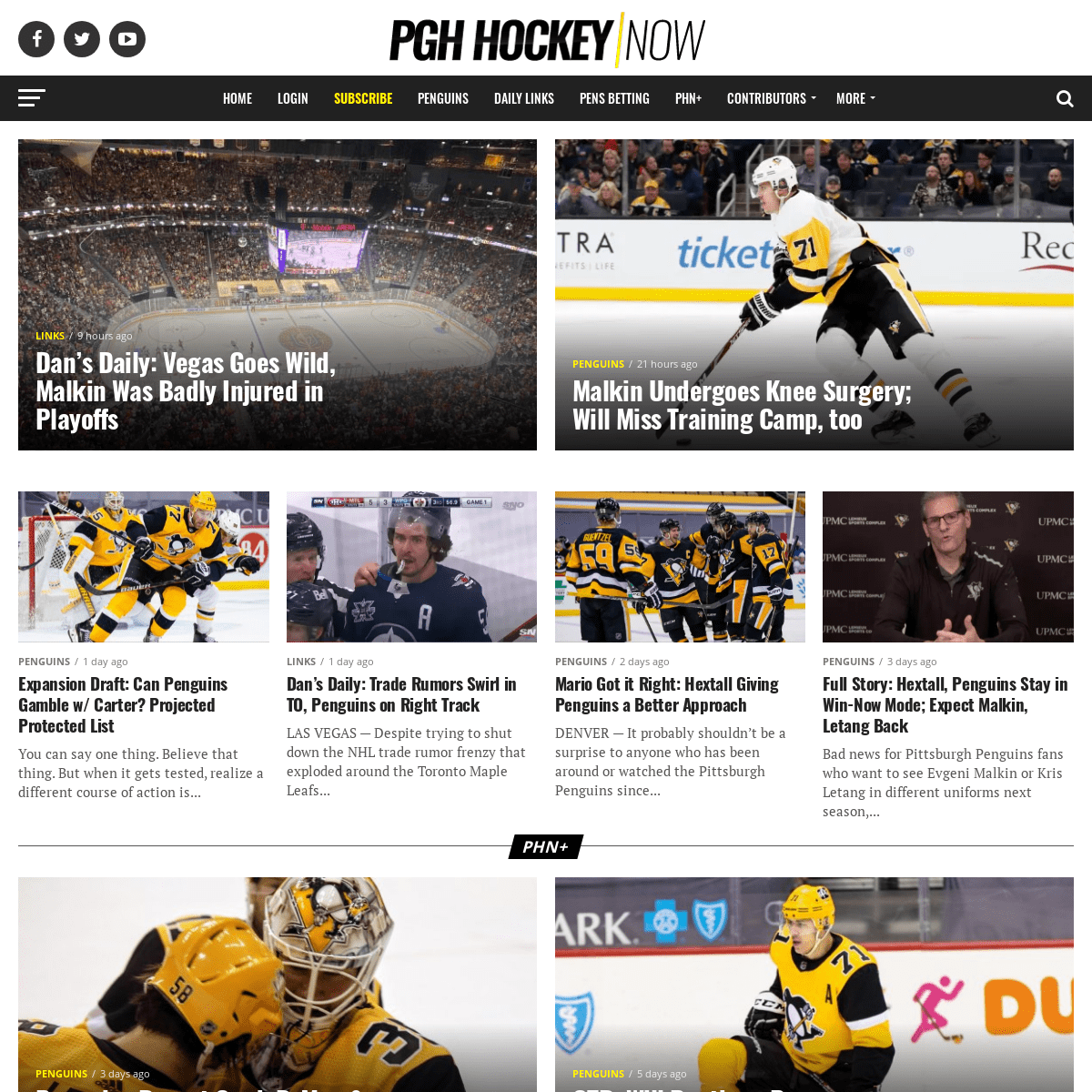 A complete backup of https://pittsburghhockeynow.com