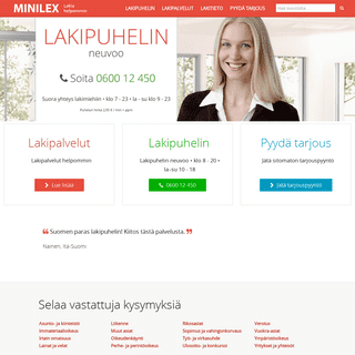 Minilex - Suomen laki helpommin