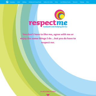 A complete backup of https://respectme.org.uk