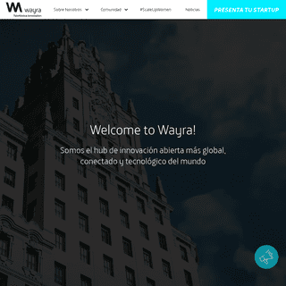 A complete backup of https://wayra.es