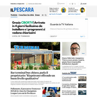 A complete backup of https://ilpescara.it