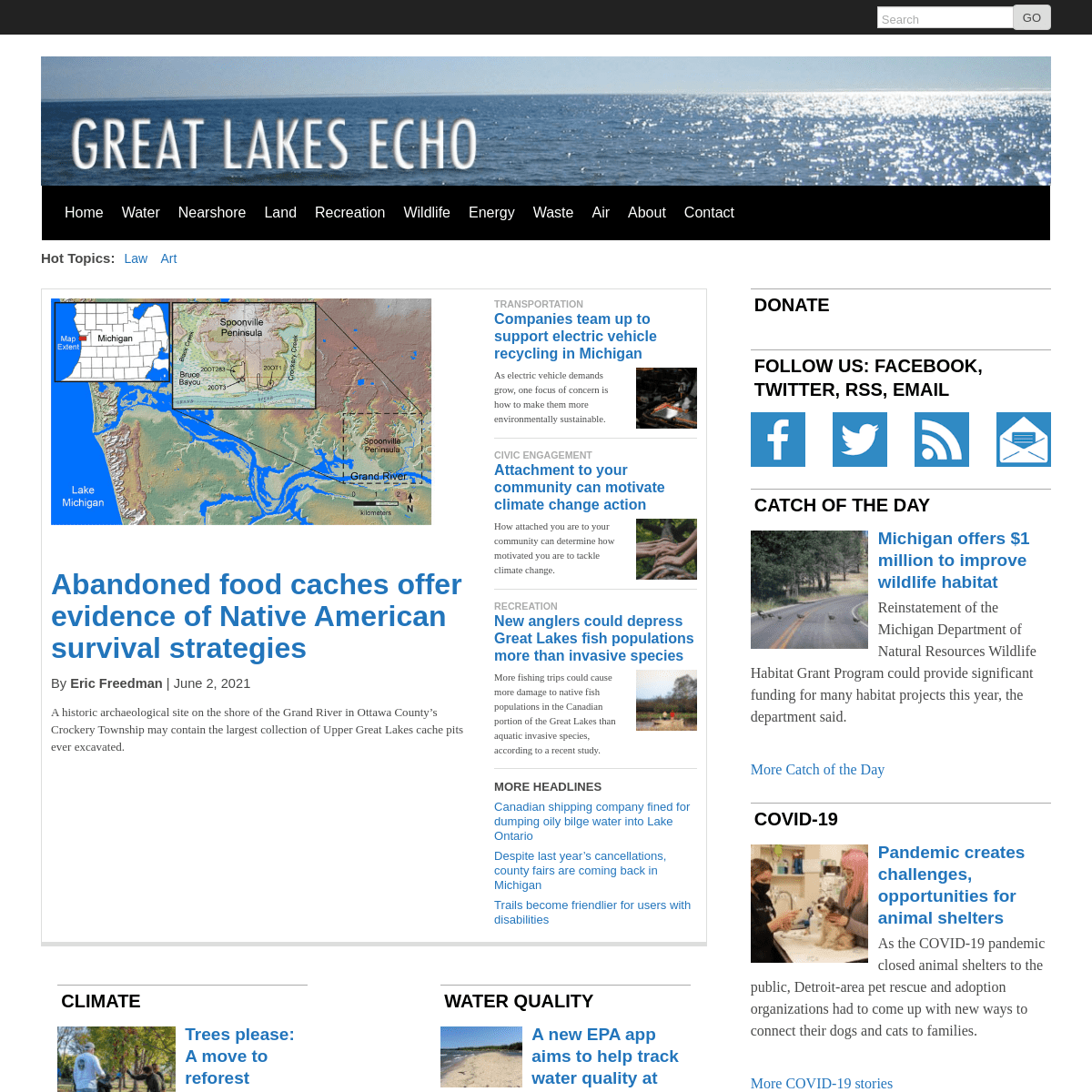 A complete backup of https://greatlakesecho.org