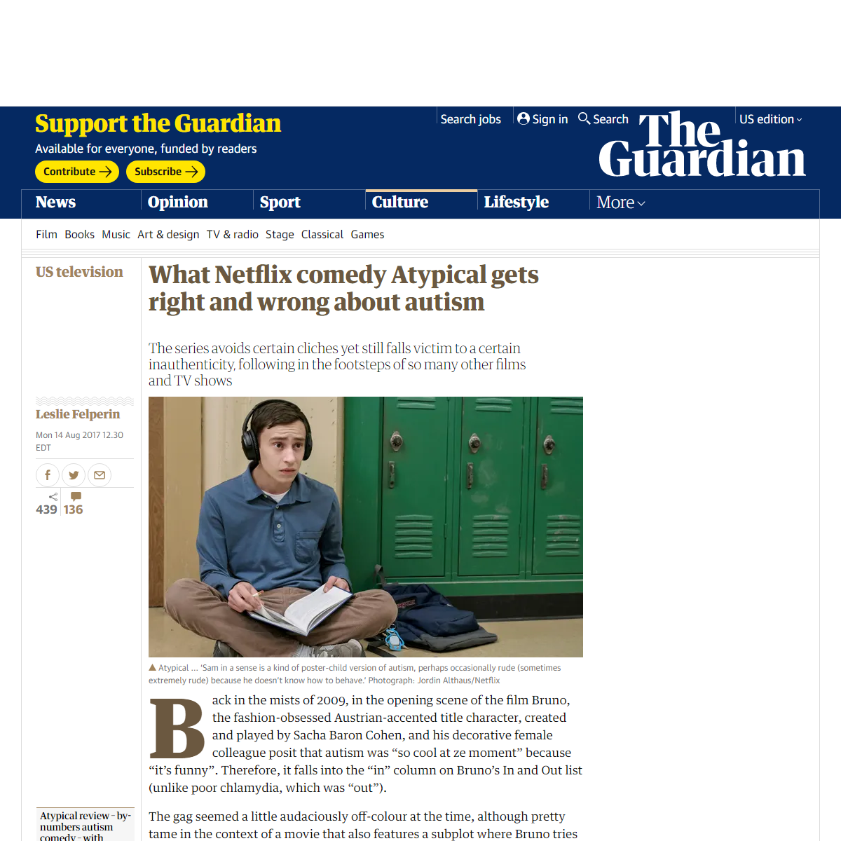 A complete backup of https://www.theguardian.com/tv-and-radio/2017/aug/14/atypical-netflix-autism-spectrum-depiction-cliches