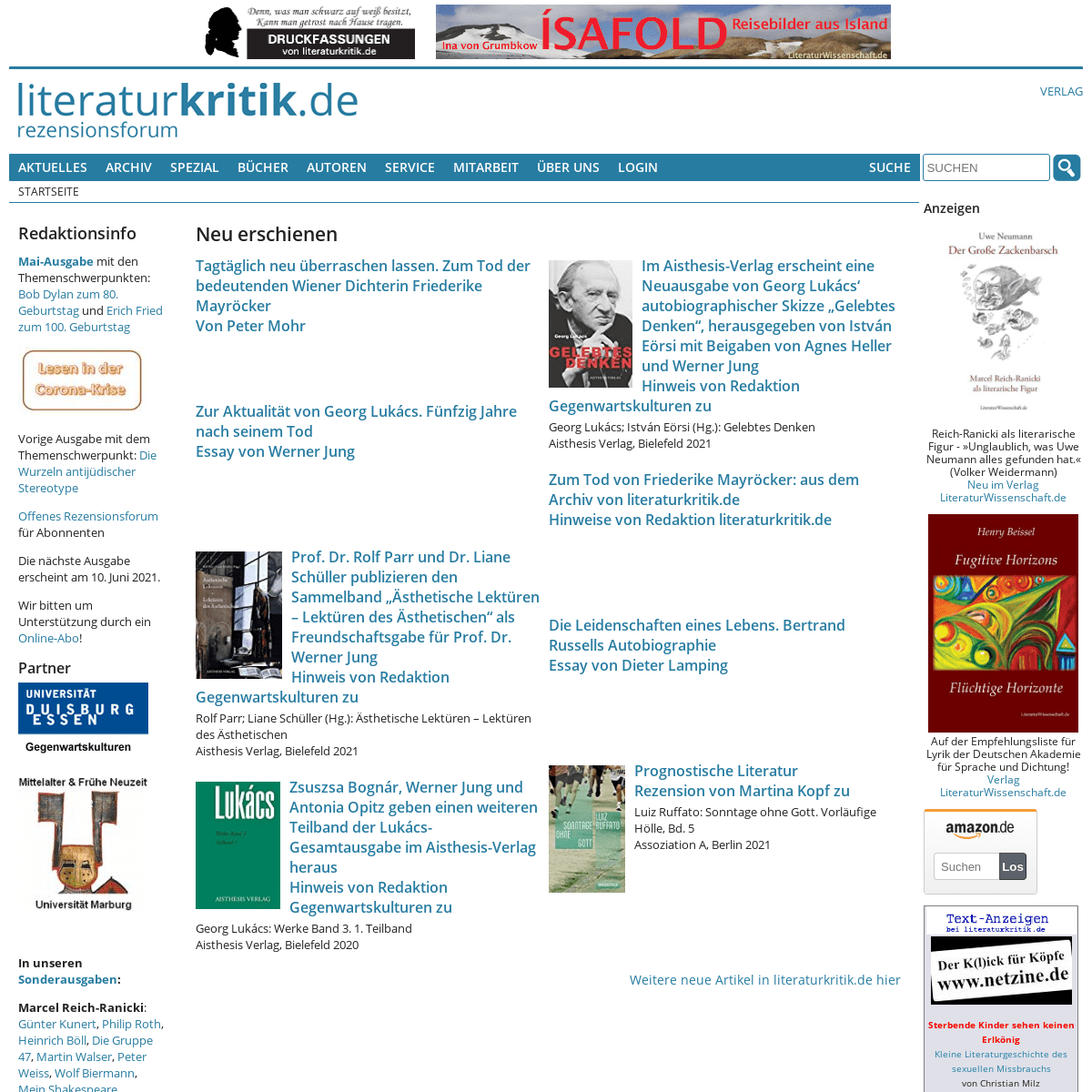 A complete backup of https://literaturkritik.de