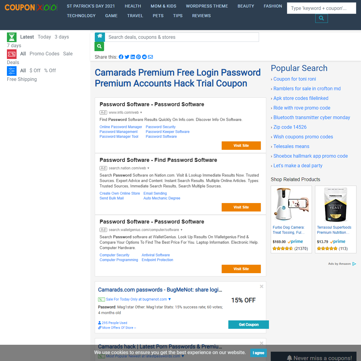 Camarads Premium Free Login Password Premium Accounts Hack Trial Coupon - 03-2021