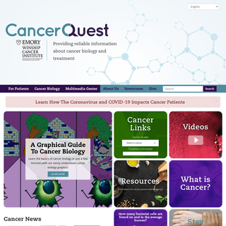 Homepage - CancerQuest