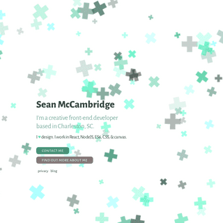 A complete backup of https://seanmccambridge.com