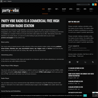 A complete backup of https://partyvibe.com