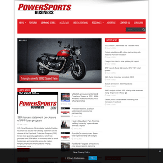 A complete backup of https://powersportsbusiness.com