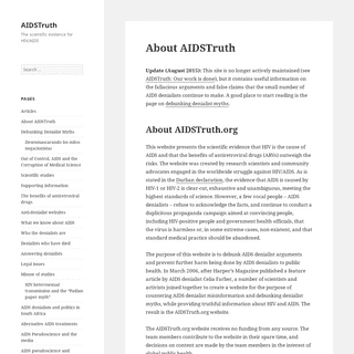 A complete backup of https://aidstruth.org