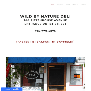 A complete backup of http://wildbynaturedeli.weebly.com/