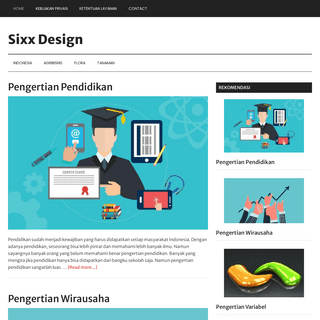 Sixx Design - Media Informasi Indonesia Terkini