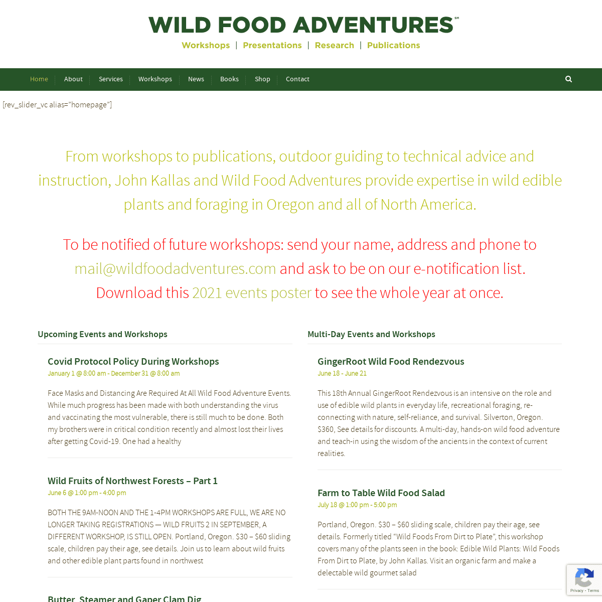 A complete backup of https://wildfoodadventures.com