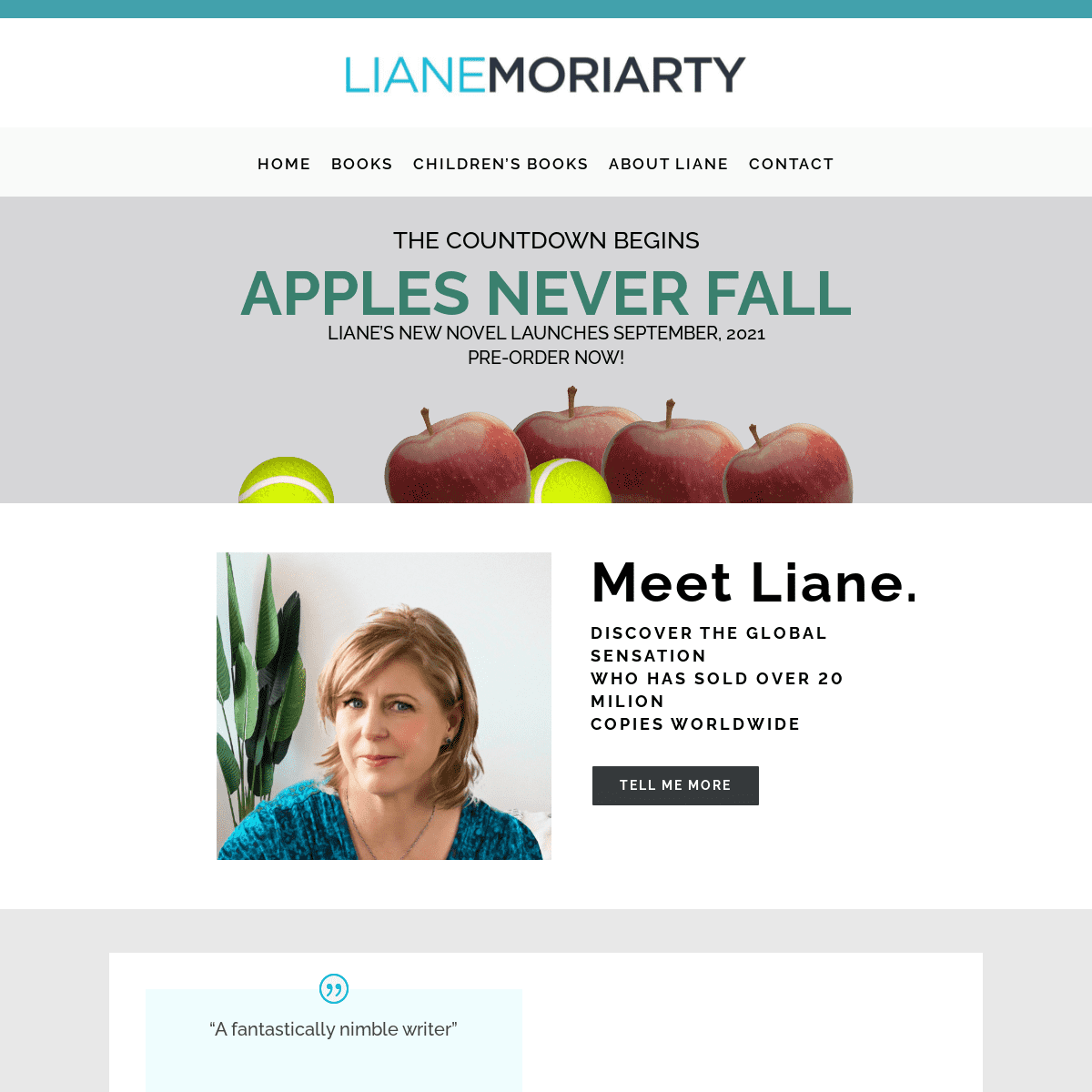 A complete backup of https://lianemoriarty.com.au