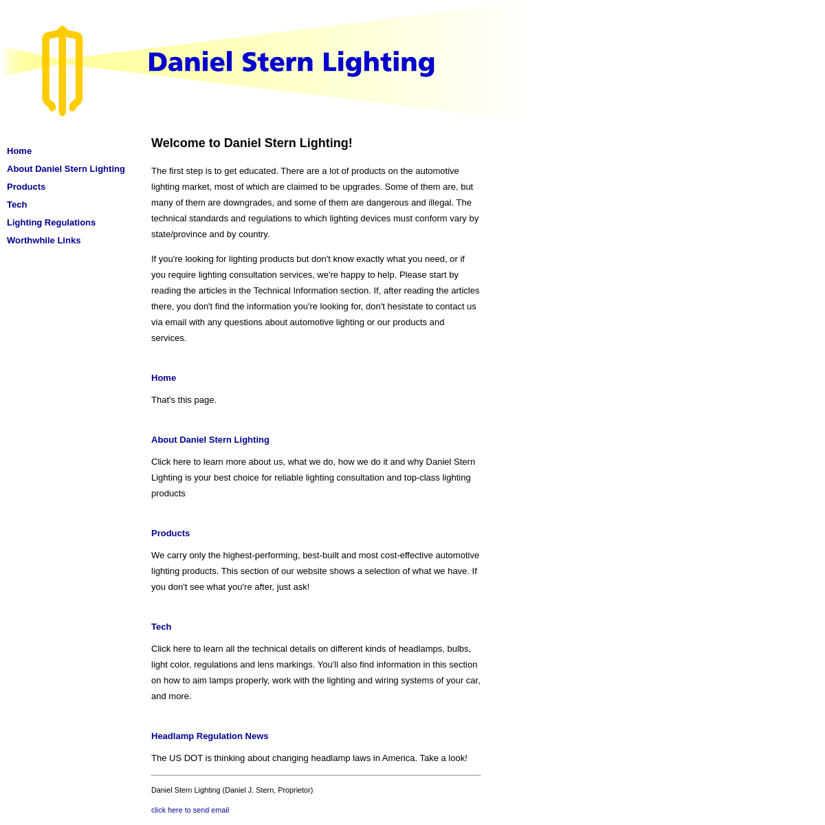 A complete backup of https://danielsternlighting.com
