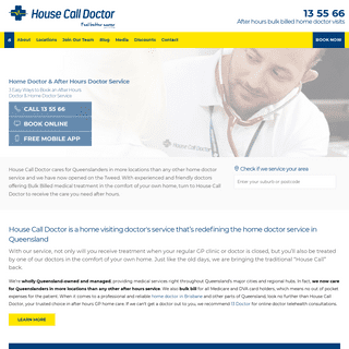 House Call Doctor - Home Doctor Service - After Hours Doctor