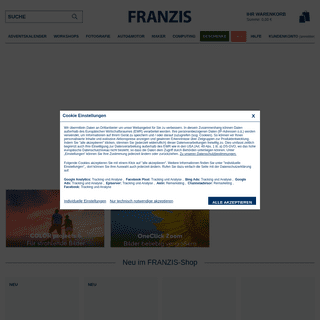A complete backup of https://franzis.de