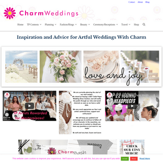A complete backup of https://charmweddings.com
