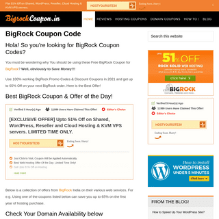 A complete backup of https://bigrockcoupon.in