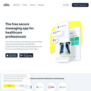A complete backup of https://siilo.com