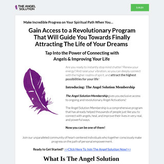 A complete backup of https://theangelsolution.com