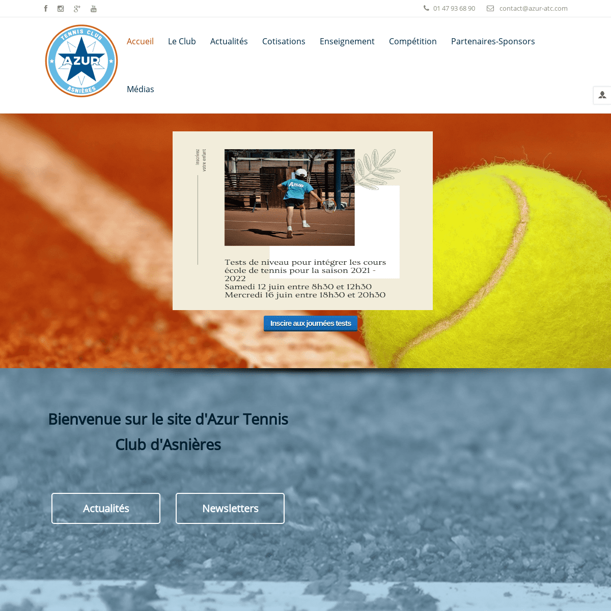 Azur Tennis Club AsniÃ¨res