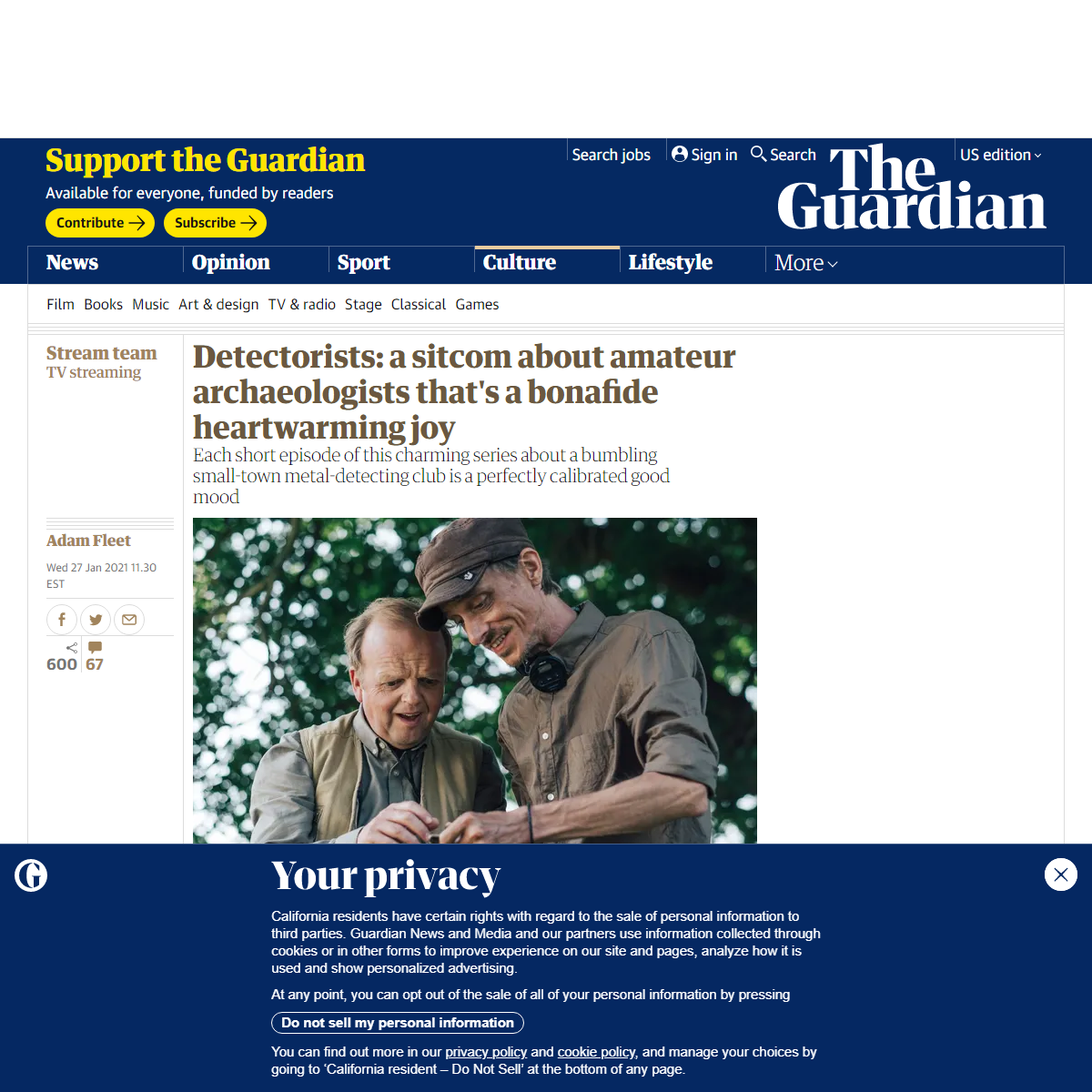 A complete backup of https://www.theguardian.com/culture/2021/jan/28/detectorists-a-sitcom-about-amateur-archaeologists-thats-a-