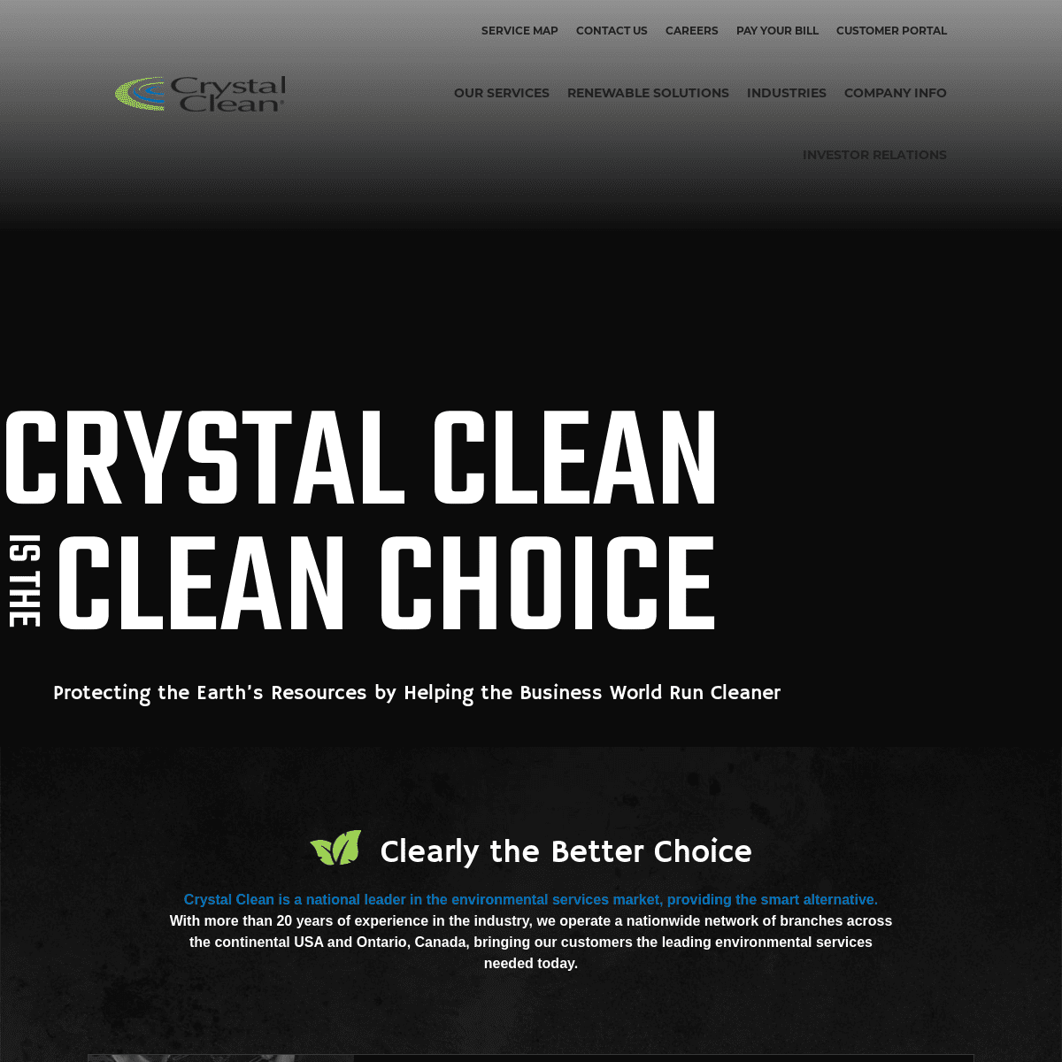 A complete backup of https://crystal-clean.com