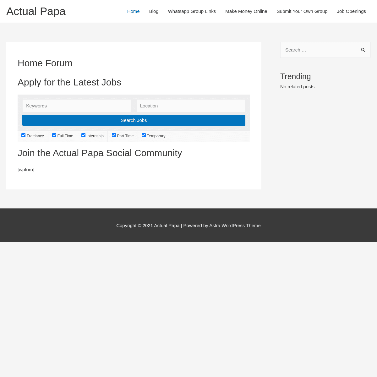 A complete backup of https://actualpapa.com