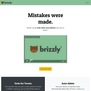 A complete backup of https://brizzly.com