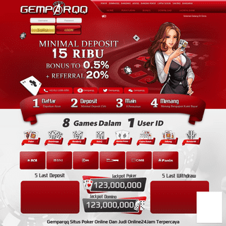 Gemparqq - Situs Poker Online, Dominoqq, Judi Online24Jam