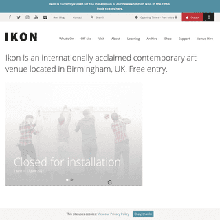 A complete backup of https://ikon-gallery.org