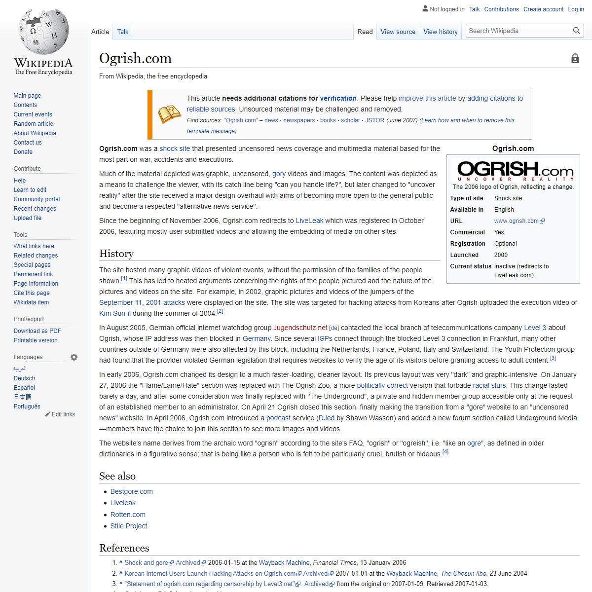 Ogrish.com - Wikipedia