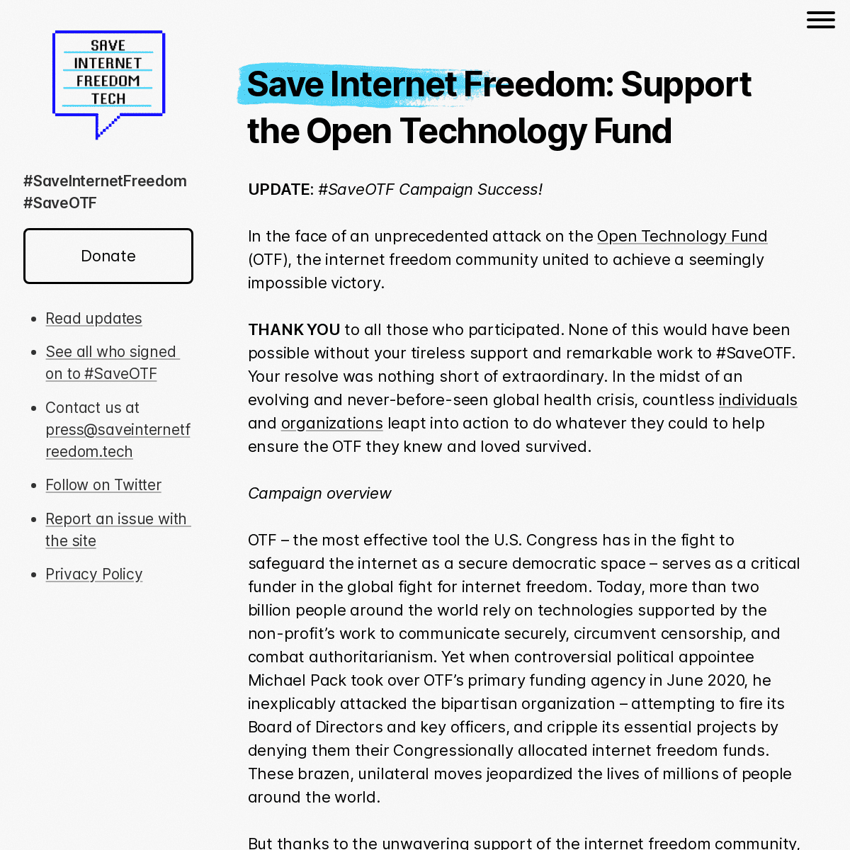 A complete backup of https://saveinternetfreedom.tech