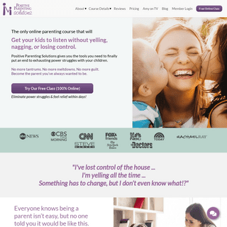 Online Parenting Course for Parents of Toddlers to Teens âŽ¸Positive Parenting Solutions